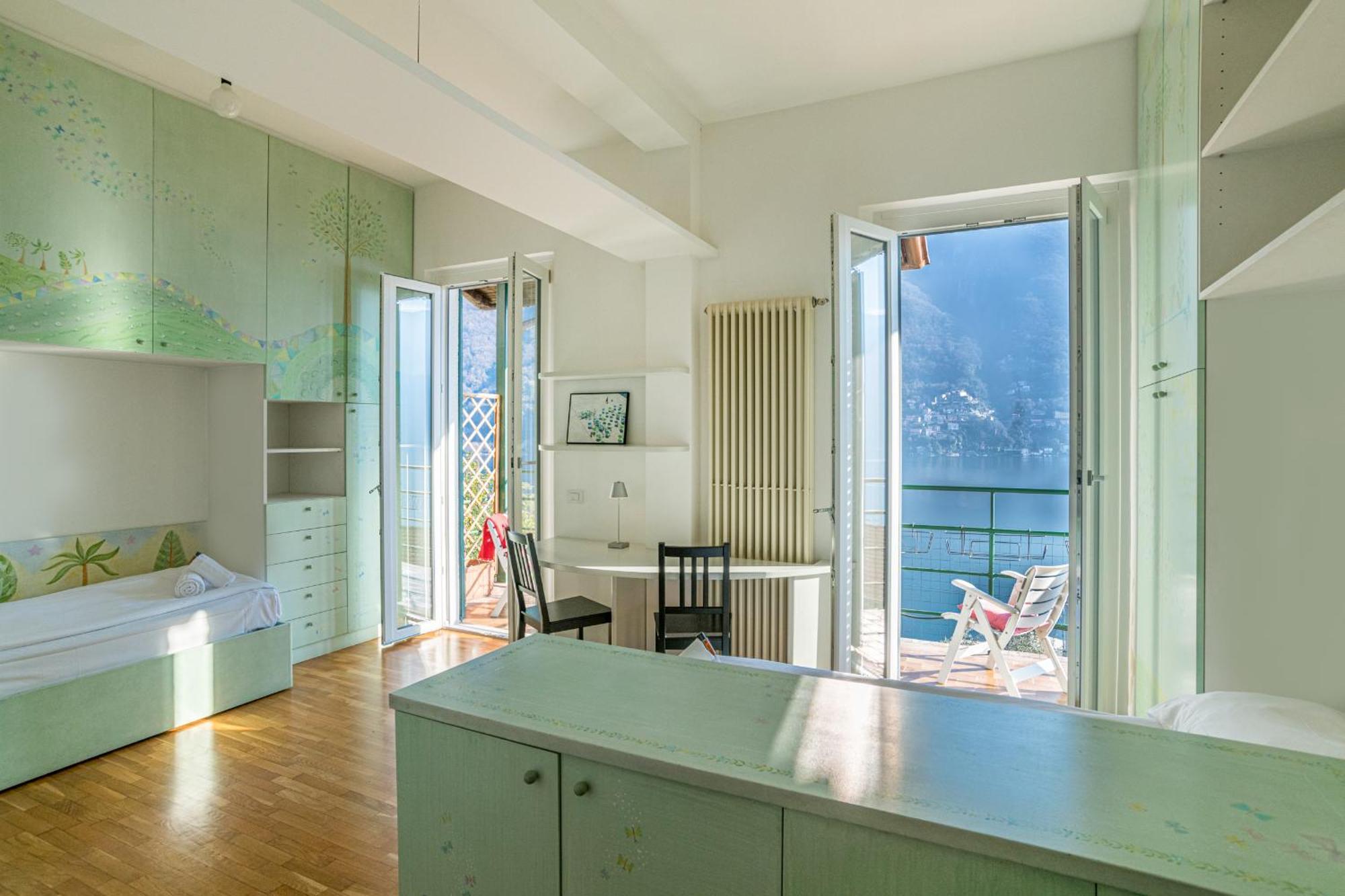 Casa Bambu - Splendida Vista Lago E Posto Auto Laglio Exterior foto