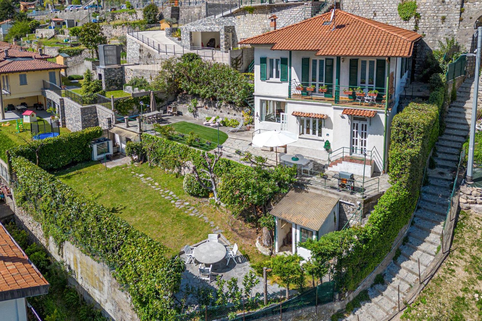 Casa Bambu - Splendida Vista Lago E Posto Auto Laglio Exterior foto